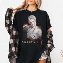 Silent Hill F Fox Mask T-Shirt Horror Game Tsuneki Kotoyuki Graphic Short Sleeve Shirt Unisex Men Women All-Season 4XL