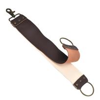 Handmade Leather Strop for Knives– Cowhide & Fabric Dual-Sided Sharpening Pad | Leather Craft Tool for Blade Polishing