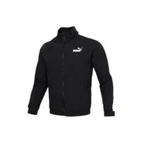 Puma Logo Sports Windproof Stand Collar Woven Jacket Men Jacket Black 532559-01 L