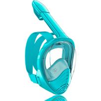 Kids 180° Panoramic Snorkel Mask with Camera Support - Anti-Fog, Leak-Proof Design for Safe Underwater Adventures XS