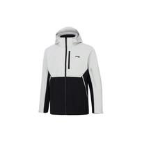 Li-Ning Color Block Hooded Three-In-One Sports Jacket Men Jackets Gray AWBT015-2 S