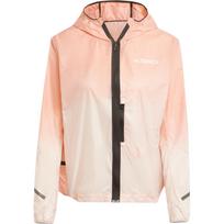 Adidas Terrex Xperior Light Windweave Jacket Gradient Outdoor Trail Running Hooded Jacket Women Jackets Pink IT3435 S
