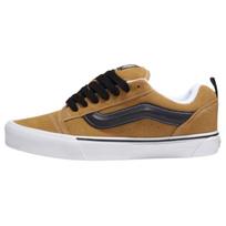 Vans Knu Skool Comfortable Versatile Low-Top Skate Shoes Unisex Sneakers Yellow Black VN0009QC5QJ1 37 black