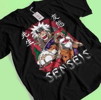 Jiraya T-Shirt Naruto Tshirt Tsunade Shirt Madara Kakashi Itachi Pain Rin Nagato S