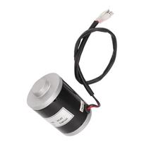 24V Šepetėlinis Variklis 100W 2 Sukimosi Režimai Aliuminio Medžiaga Didelis Sukimo Momentas 2700APS Šepetėlinis Variklis su Diržo Skriemuliu