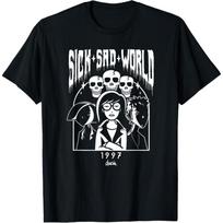 MTV Music Television Daria Grupės nuotrauka Sick Sad World Marškinėliai(1) S juoda