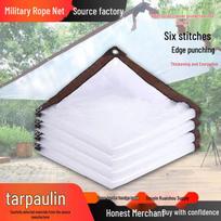 Thick Transparent Rainproof Tarpaulin for Greenhouse Insulation and Cold Protection 1x2 m