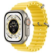Oficialus vandenyno dirželis Apple Watch S11 46mm Ultra 3 49mm laikrodžiui, keičiamas silikoninis riešo apyrankė correa iWatch 10 9 8 7 6 SE3 38 40 41MM