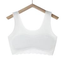 Teen Girls' Sports Bra and Underwear Set for Middle and High School Students M [40-65 kg] balta