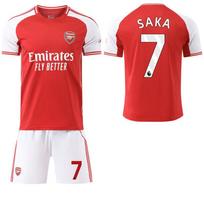 2025-26 Arsenal namų marškinėliai #7 Saka #8 Odegaard #41 Rice #14 Gyokeres Futbolo marškinėliai 16