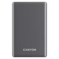 Išorinė baterija Canyon 5000mAh 20W MagSafe, Dark Grey CNS-CPB505DG