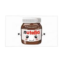 Nutella Cutie Soft Face Towel Quick Dry Pool Bath Cotton Towels Absorbent Quick W40*H60(CM)