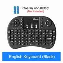 Mini Wireless Keyboard 2.4ghz English Air Mouse with Touchpad for Laptop TV Android TV Box power by AAA battery juoda