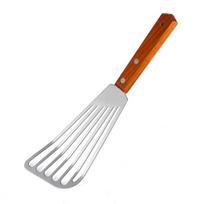 Heat-resistant Hollow Structure Stainless Steel Spatula Practical Fan Shaped Cooking Shovel Cooking Tool