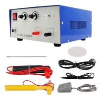 Jewelry Spot Welding Machine, 100A Adjustable Pulse Spot Welder, 600W Gold Silver Platinum DIY Spot Welder, Jewelry Coil Bracelet Interface Soldering 220v