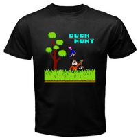 DUCK HUNT Retro Vaizdo Žaidimų Unisex Marškinėliai S