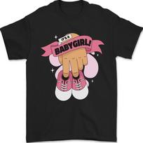 A Baby Girl Gender Reveal Christening Pregnancy Unisex T-shirt S