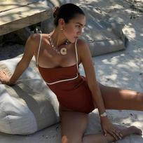 Push Up Women One Piece Swimsuits 2025 Black Female Swimwewar High Cut Brazilian Biquini Halter Swimming Suits Beachwear S