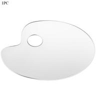 1Pc explosive acrylic palette art special painting plate easy to wash transparent painting