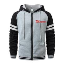 Hoodies for Men Cardigan Zip Hoodies Hooded Pocket Sports&Outdoor Men's Fashion Hoodies & Sweatshirts Streetwear Casual  Men's Coats S šviesiai pilka spalva