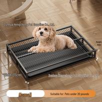 Dog Urinal Tray: Easy-Clean, Anti-Slip Litter Box for Small to Large Dogs Drawer Type Dog Toilet