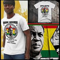 Kwame Nkrumah T-Shirt Black History African Melanin African Pride Freedom Tee M