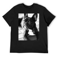 French Bulldog T-Shirt quick drying Clothing Blouse vintage t shirt men S juoda