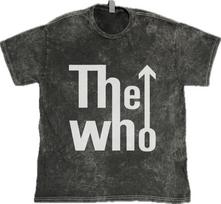 The Who Roko grupė ant senovinio skalbto marškinėlio Unisex T-shirt S