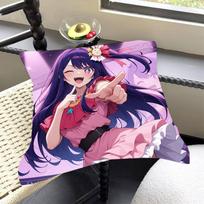 Anime O-oshi no K-ko Square cushions suitable for use in guesthouses bedrooms living rooms sofas and when traveling 30cmx30cm