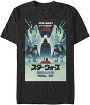 Men's Star Wars 40th Anniversary Japanese Poster T-Shirt - Black - 2X Large S juoda
