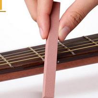 Guitar Nut and Fret Polishing Tools - Red Polishing Stick and Stone raudona