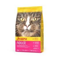 JOSERA Indoor begrūdis sausas pašaras sterilizuotoms katėms su paukštiena ir jūros žuvim, 400 g