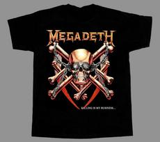 Megadeth Killing Is My Business Album T shirt Short Sleeve Men  All Size S-4XL Unisex T-Shirt L brown