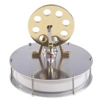 Žemos temperatūros karšto oro mini Stirlingo variklio modelis, šiluminės galios elektros generatorius 1
