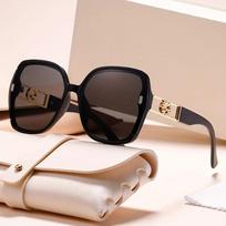 Ladies' Classic Retro Rectangular Fashion Glasses Anti Reflective PC Lenses, Lightweight Plastic Frame Simple and Trendy Glasses juoda