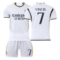 2023-24 Real Madrid namų marškinėliai #9Mbappe #5 Bellingham #7 Vinicius, gerbėjų versija Futbolo marškinėliai 18