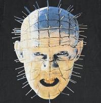 Vintažinis HELLRAISER Siaubo 1987 M. Dydis L Filmas 80-ųjų Vienos siūlės Marškinėliai Vyriški Moteriški Marškinėliai Viršus REPRINT L
