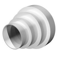 Duct Reducer Extractor Adapter Round Duct Connection