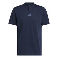 Adidas Golf Apranga Vyriška Kolegijos Jūros Mėlyna Stovinti Apykaklė Vidutinio Stiliaus JY5427 XL