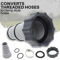 Replacement Hose Adapter Kits with Collars for Intex Threaded Connection Pumps Swimming Pool Parts Accessories spain