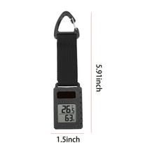Mini Humidity Meter Indoor Outdoor Hygrometer Thermometer Portable Room Temperature Monitor with Thermometer and Humidity Gauge juoda