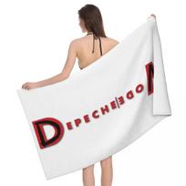 Depeche Cool Mode Sugerianti Mikropluošto Paplūdimio Vonios Rankšluosčiai Greitai Džiūstantys Muzikiniai Dušo Sportiniai Rankšluosčiai W30*H60(CM) beige