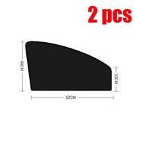 Magnetinis automobilio skydelis nuo saulės UV apsauga automobilio užuolaida automobilio langas saulės skydelis šoninis langas tinklelis nuo saulės Vasarinis apsauginis langas front 2 pcs