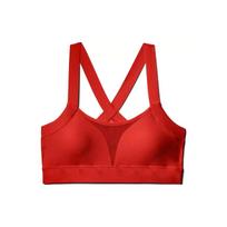 Under Armour UA 7.1 Sport Bralette Low Impact Sports Bra Women Underwear Red 1317104-890 S