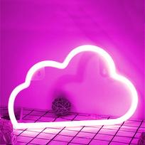 LED Clothes Hanger Neon Sign Light Colorful Night Lamp Store Festival Decoration