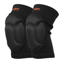Thick Sponge Knee Support Protector Sport Pads Sleeve Crashproof for Goalkeep Dancing (S,Black) S juoda