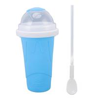Quick Smoothies Cup Quick Frozen Smoothies Cup Homemade Milk Shake Ice Cream Maker for Family Blue L mėlyna