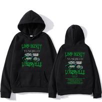Limp Bizkit Loserville turo džemperiai su gobtuvu Roko grupė Limp Bizkit Grafiniai marškinėliai Vyrams Moterims Laisvi Unisex Puloveriai S