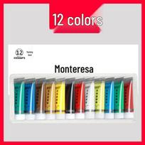 Acrylic Paint Set for Textiles - 12/24 Colors, Waterproof, DIY Hand-Painted Shoes, Child-Friendly, Small Boxed.