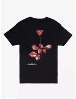 Summer 2025 New Depeche Mode Violator Fashionable and Casual High-quality Men's Soft Cotton Round-neck Graphic Printed T-shirt S